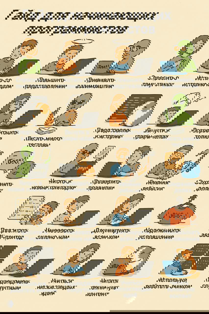 Инструкция для начинающих программистов от ChatGPT