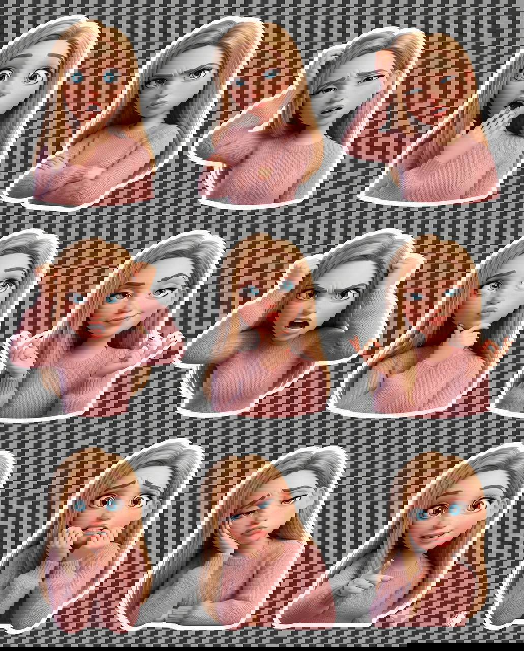 Генерим персональные стикеры в стиле Pixar