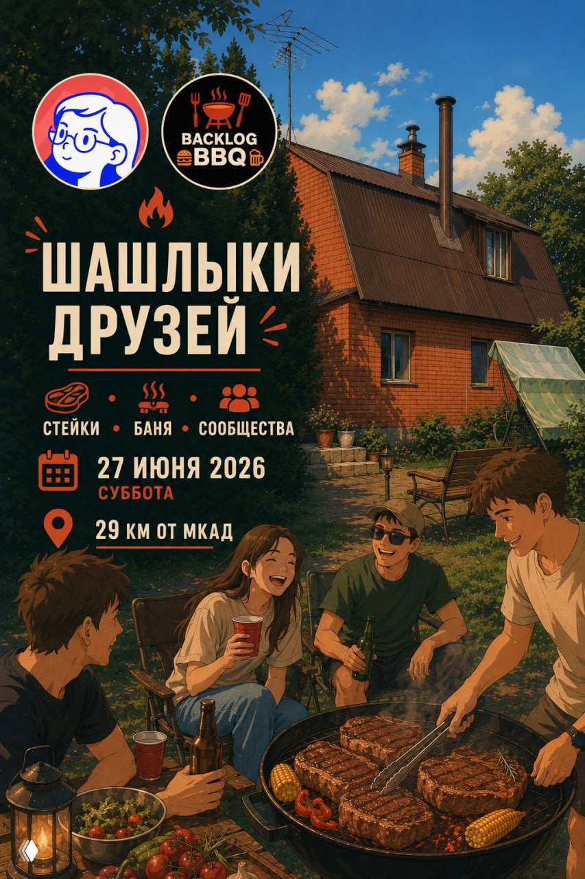 ШАШЛЫКИ ДРУЗЕЙ. ОФИЦИАЛЬНЫЙ АНОНС