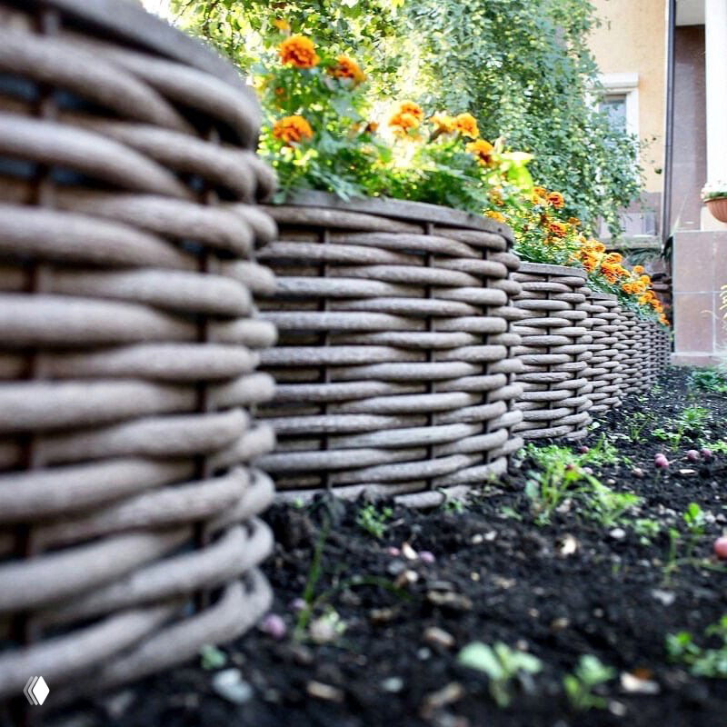 Полимерная лоза для благоустройства участка