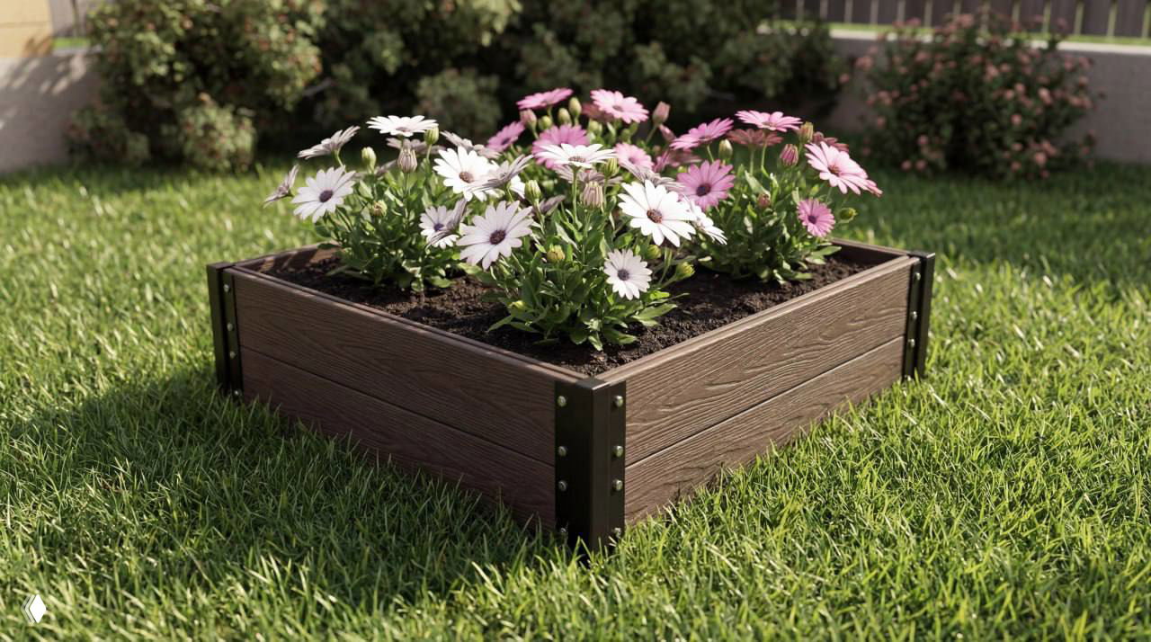 Аккуратные грядки на 20 лет? Это реально с ДПК!