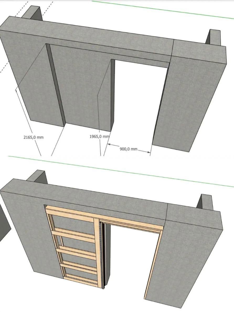 Когда уместно ставить раздвижную дверь вместо распашной?