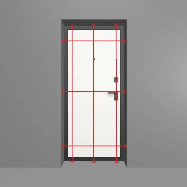 Важный нюанс при замере дверного проёма