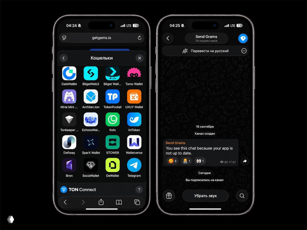 TON Connect переименовал Telegram Messenger в Telegram