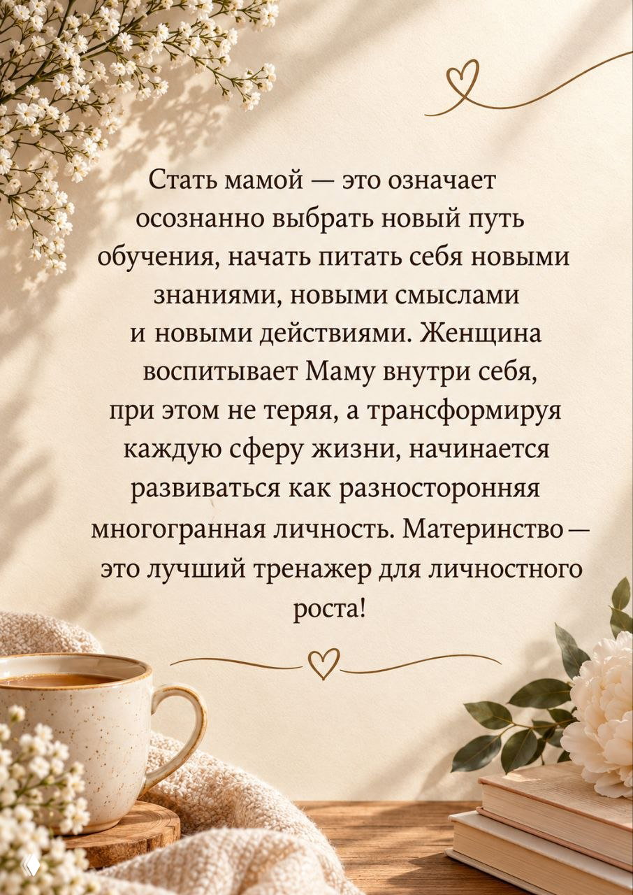 Декрет — это тяжело.