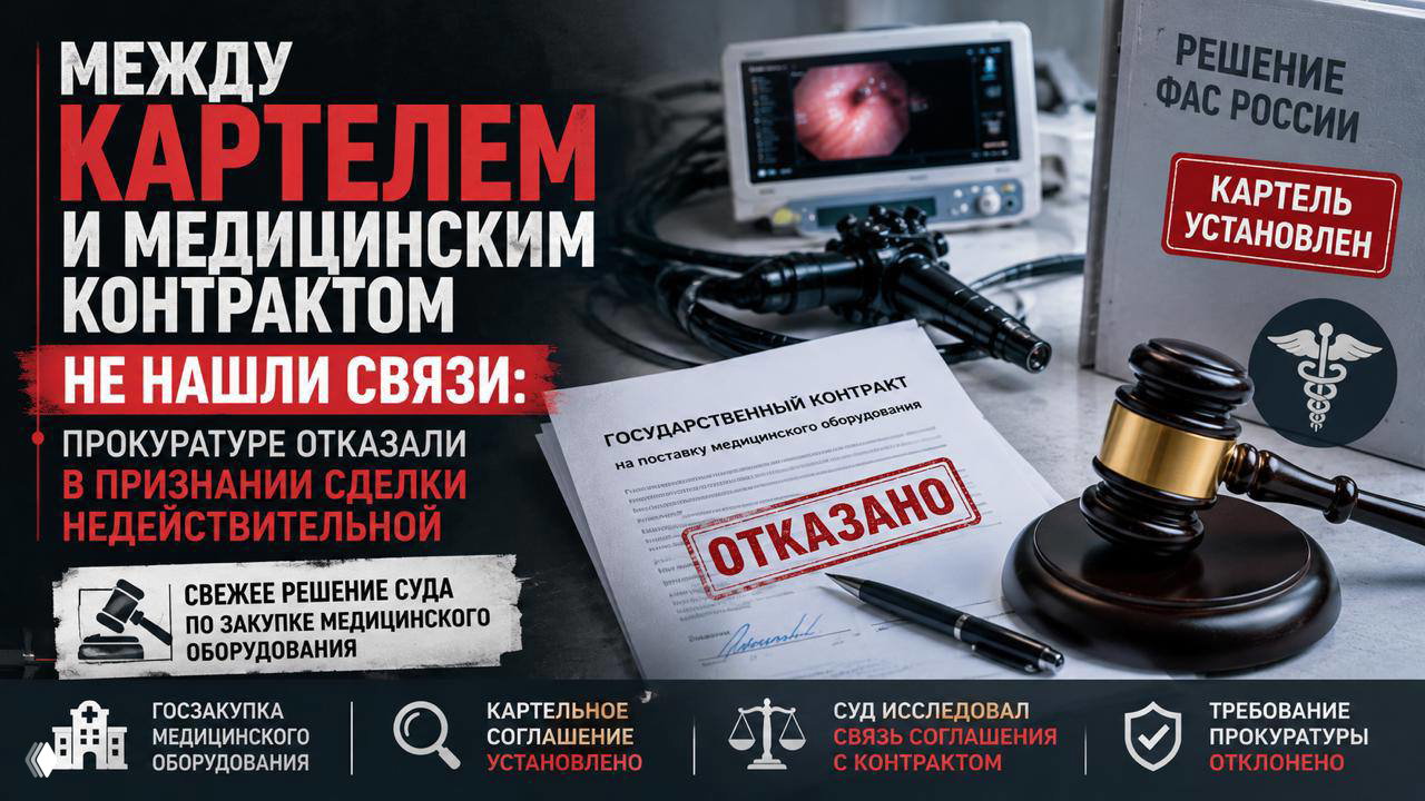 Прокуратуре отказали в признании контракта недействительным