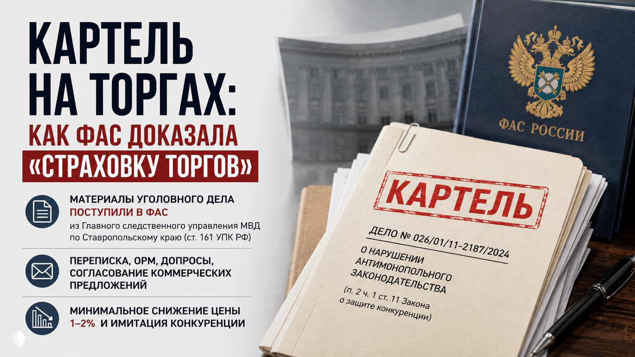 ФАС о «страховке торгов» по материалам уголовного дела