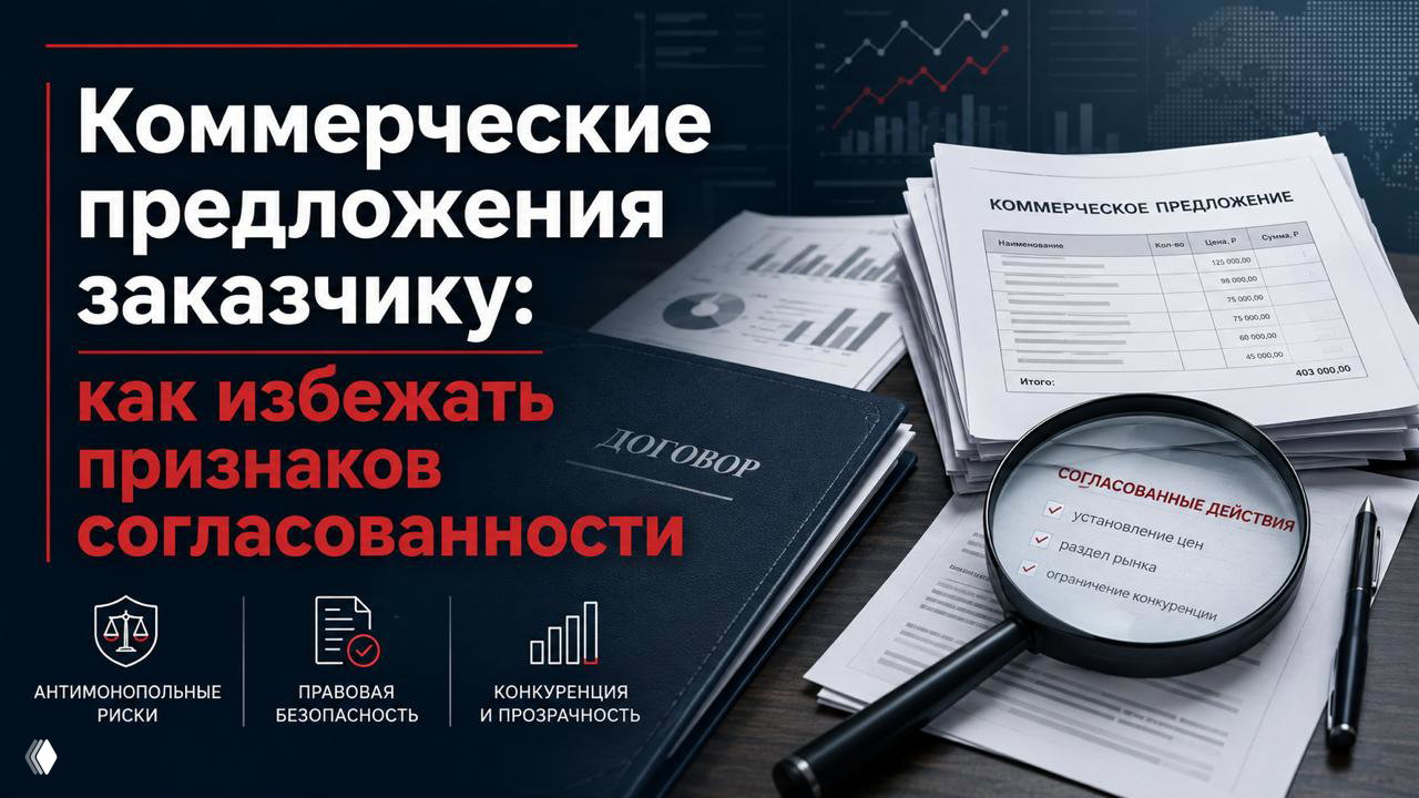 Коммерческие предложения: признаки согласованности