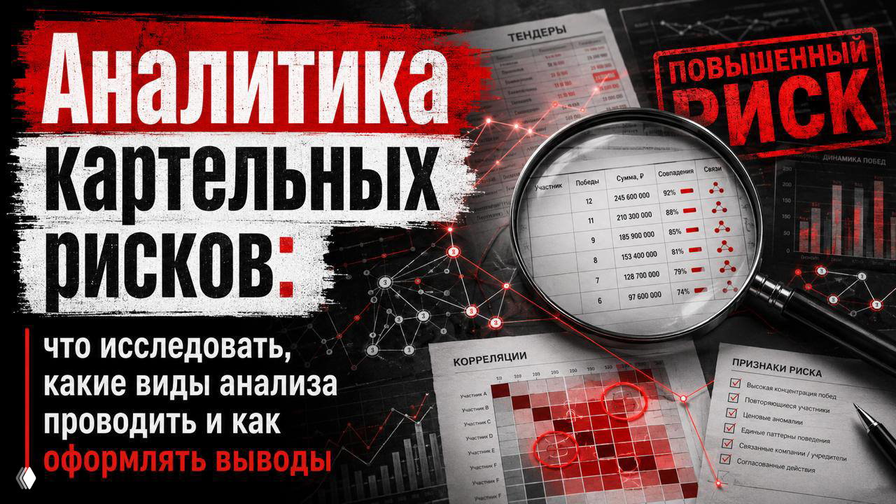 Аналитика картельных рисков: что и как проверять