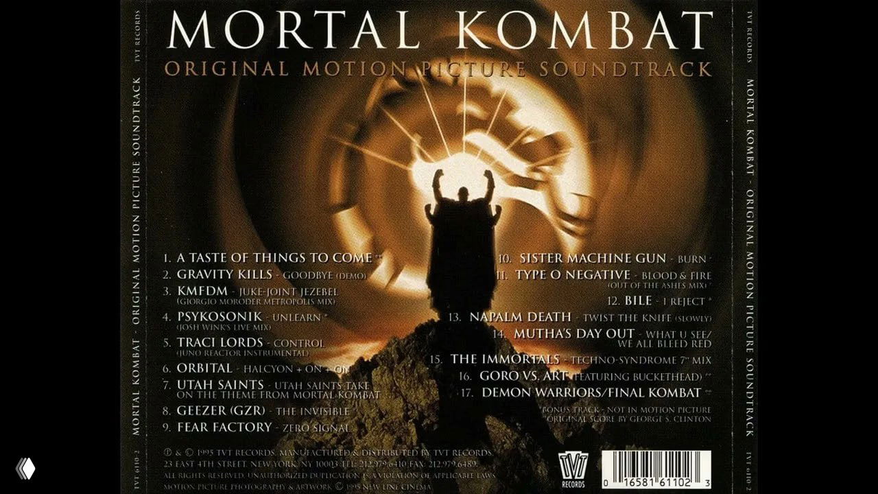 Лучшие треки из культовых фильмов — Mortal Kombat (1995)