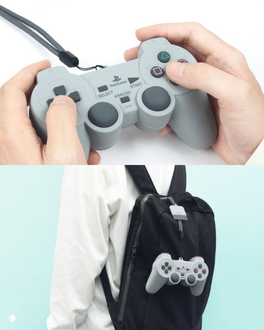 Силиконовый пенал в форме контроллера DualShock