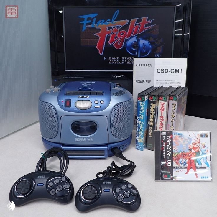 Игровой бумбокс Aiwa CSD-GM1 (Aiwa Mega-CD)