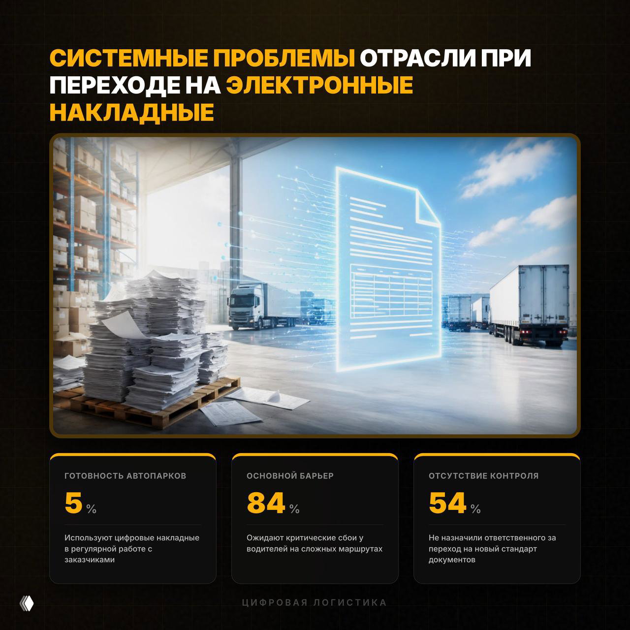 Проблемы отрасли при переходе на электронные накладные