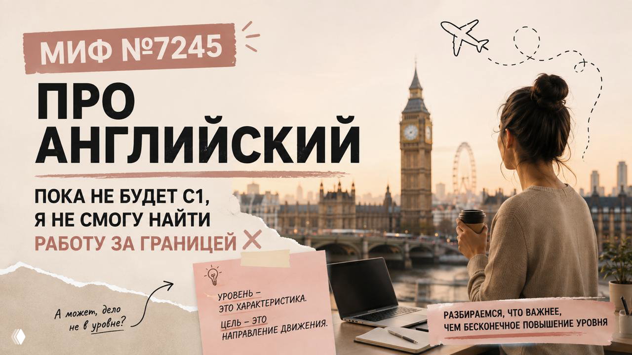 Возможно, вам не нужен следующий уровень английского