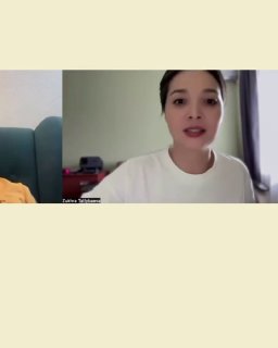 Превью видео: кадр Zoom-консультации с женщиной, обсуждение уровня и целей, скриншот из практической сессии.