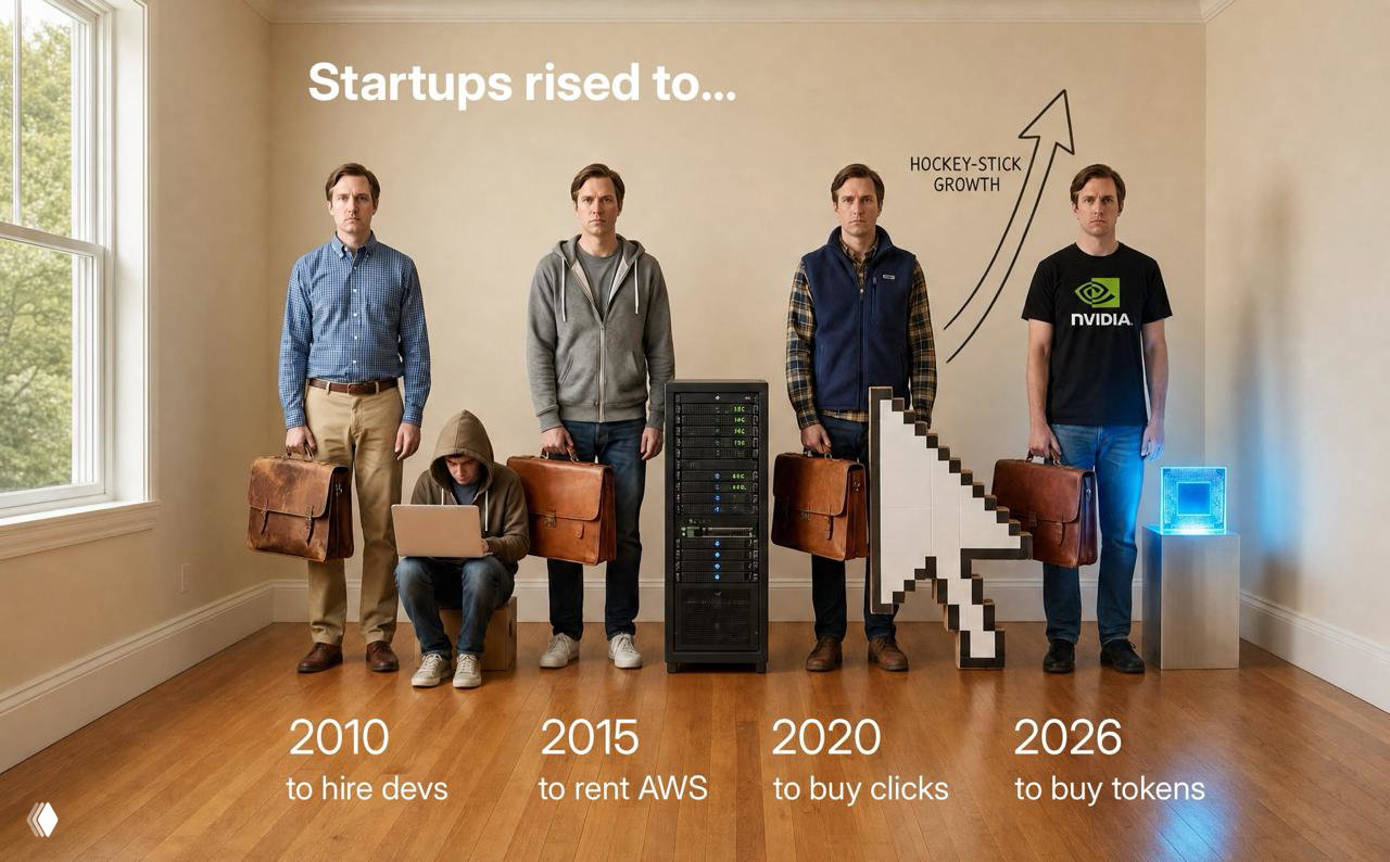 Every cycle the bottleneck moves down the stack