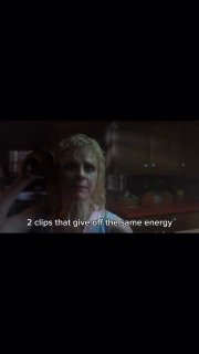 Кадр из сериала: бледная женщина в мрачной сцене при тусклом освещении, создающая напряжённую атмосферу, близкую к хоррор-эстетике.