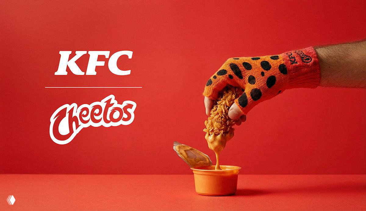 KFC во Франции выпустил перчатки и продукты с Cheetos