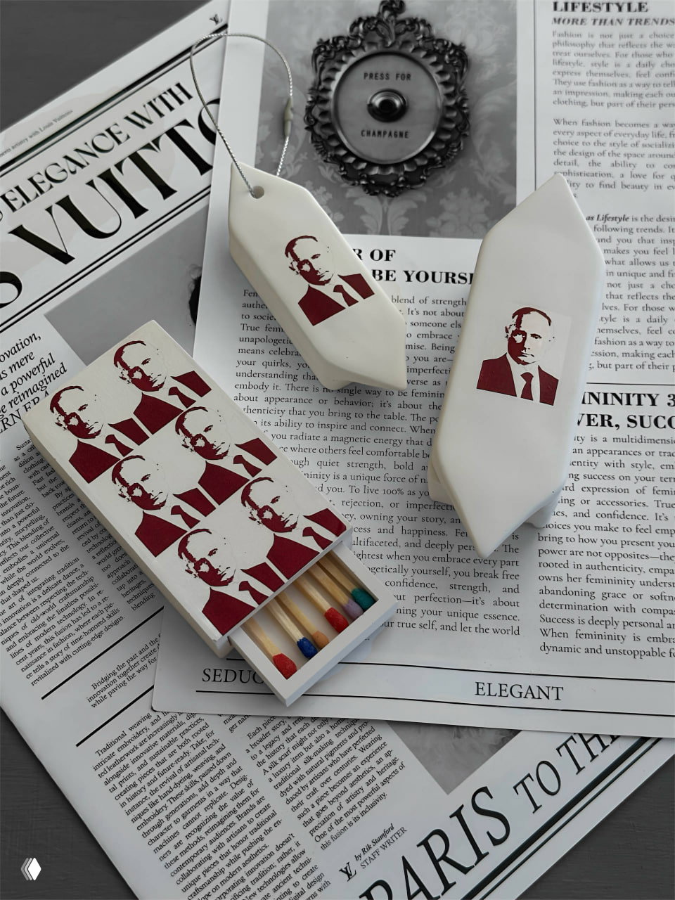 Бренд mnekrasivo выпустил сет с Владимиром Путиным