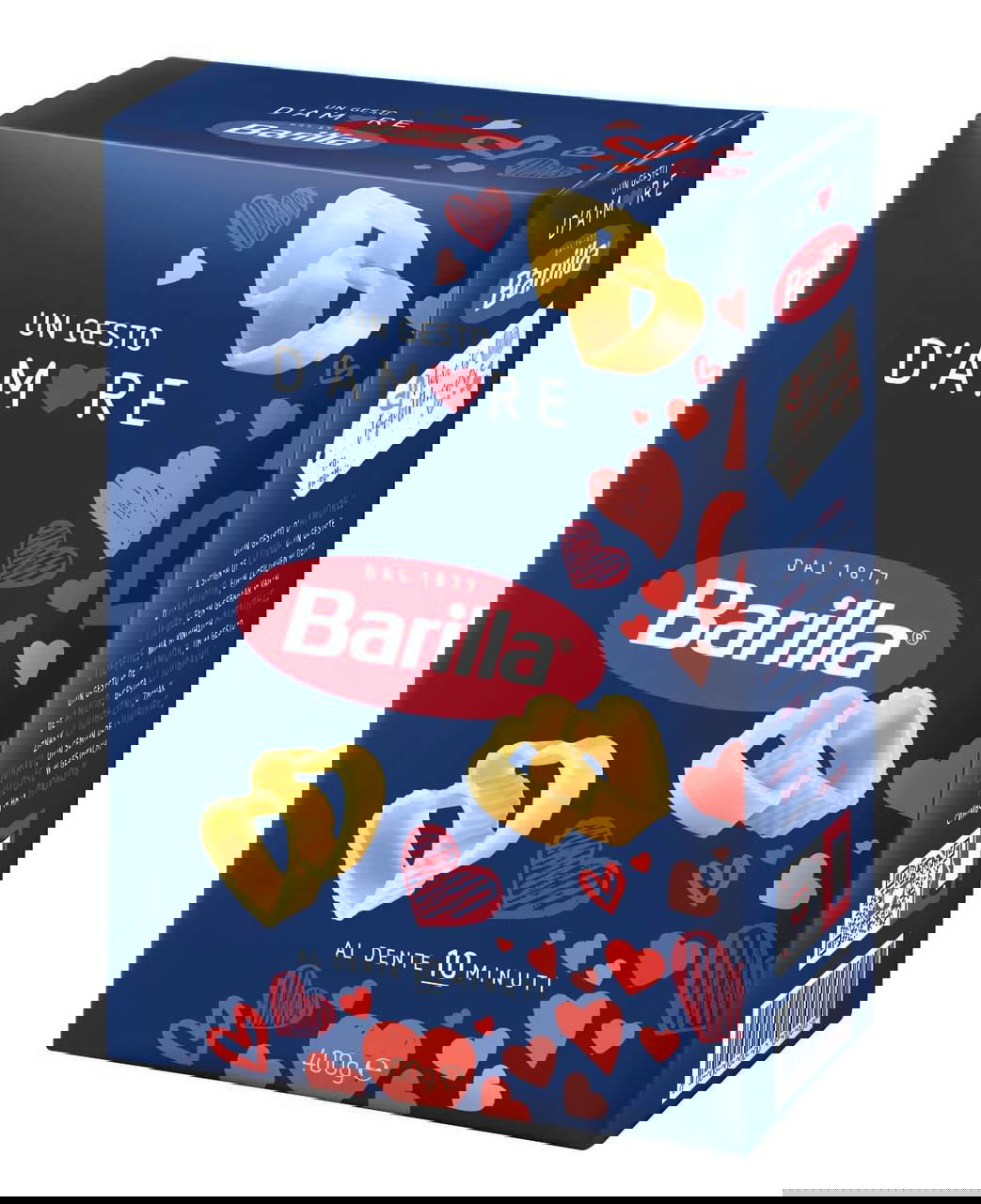 Barilla: макароны‑сердечки вернулись в магазины