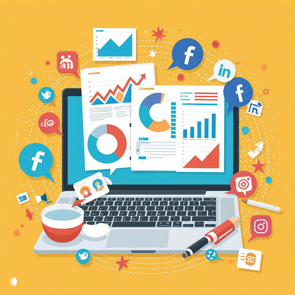 Как анализировать отчёты соцсетей: ключевые метрики и примеры