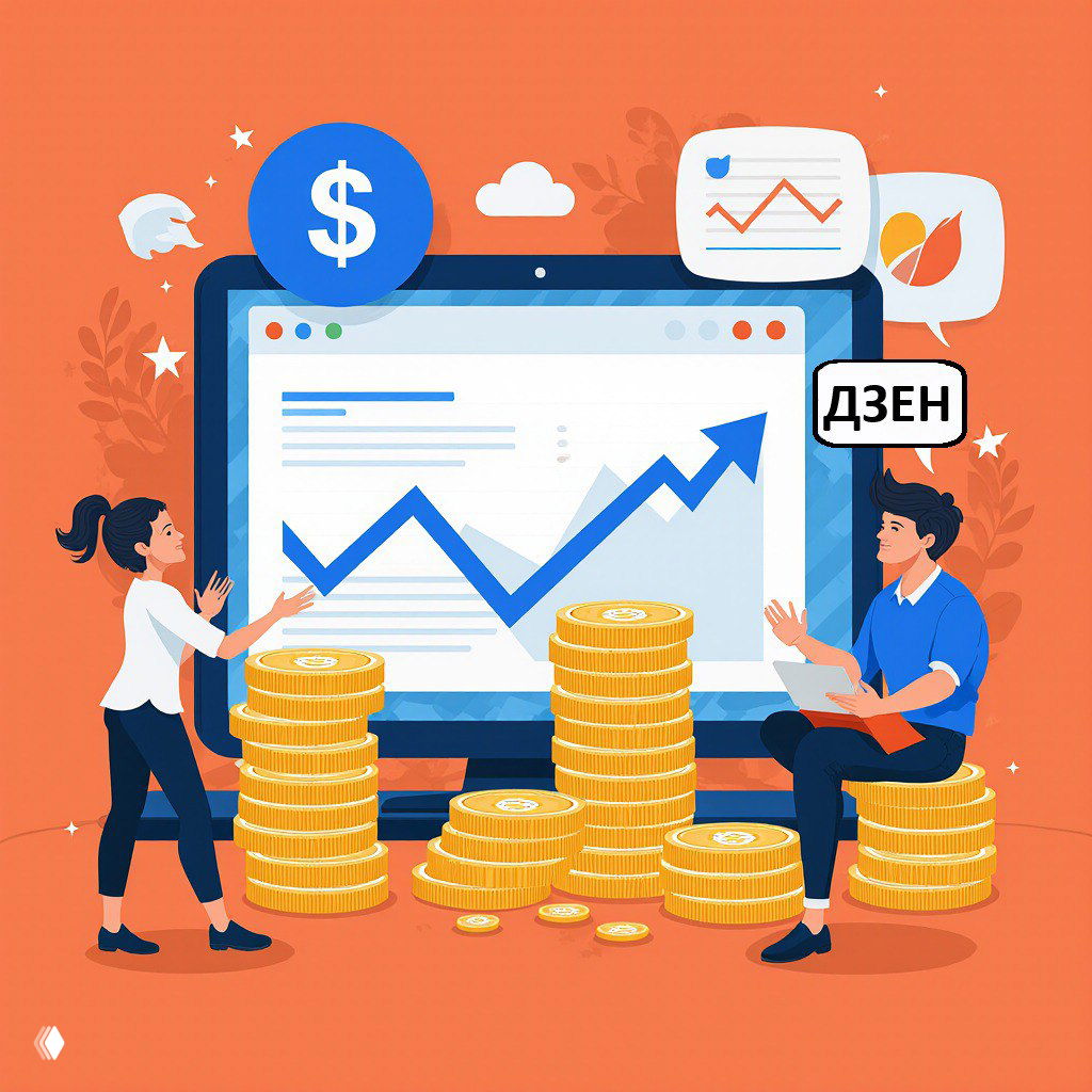 Сколько можно заработать на монетизации Дзена?
