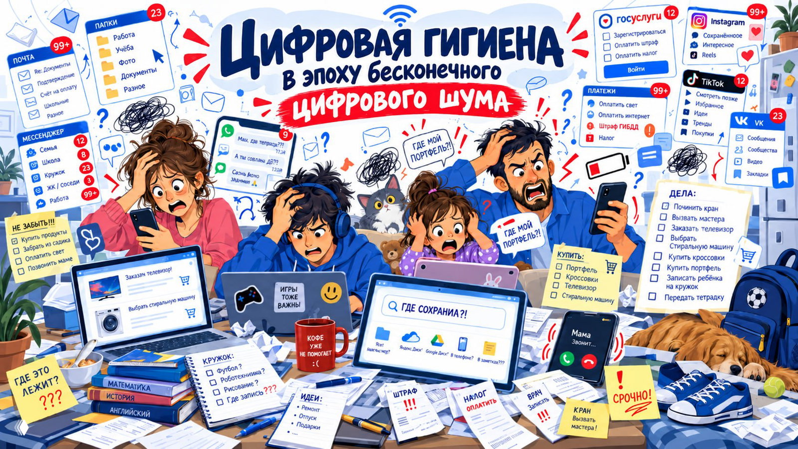 Цифровая грамотность в эпоху бесконечного цифрового шума
