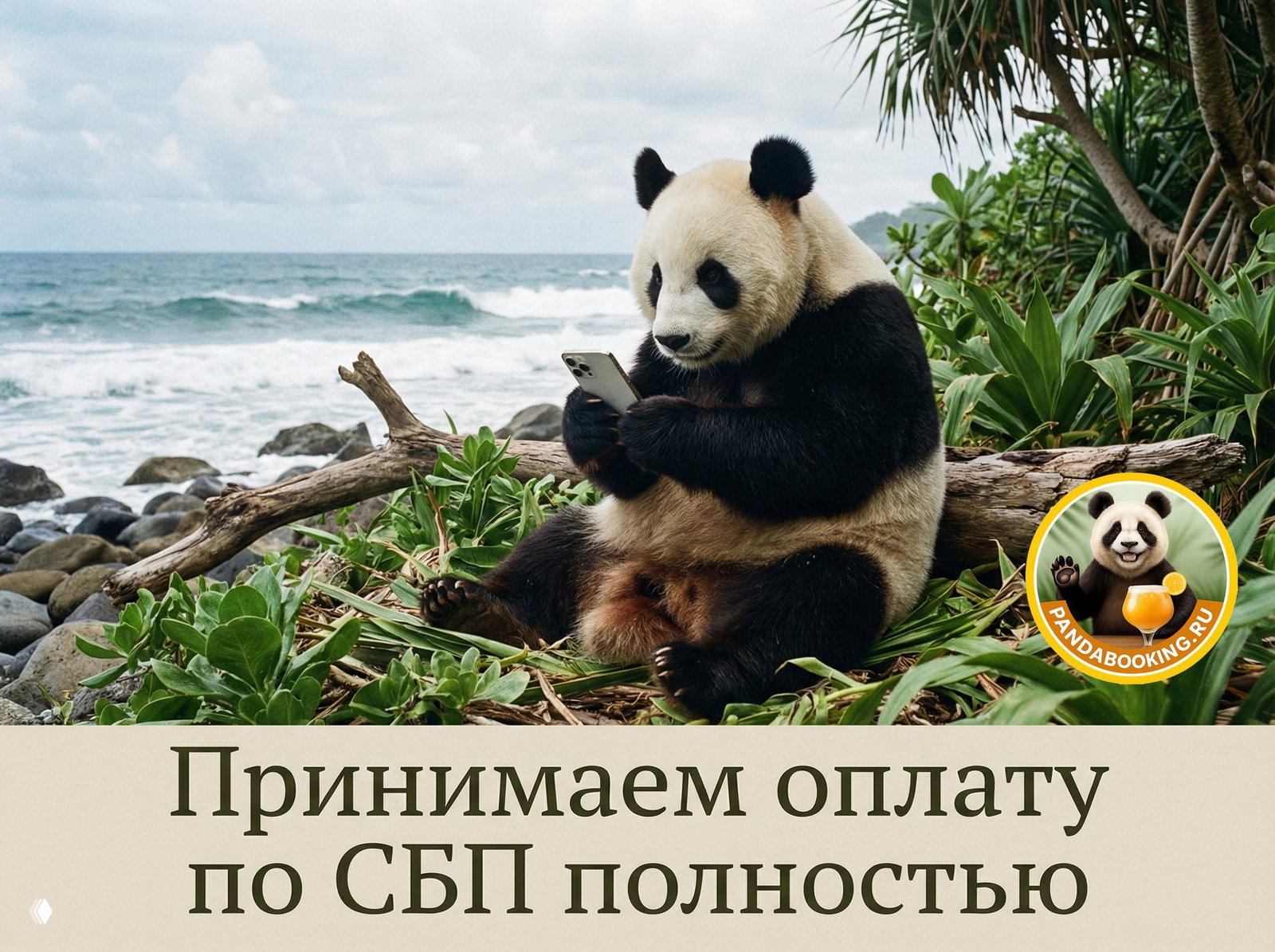 Новость-пушка от Панды: оплата по СБП в рублях