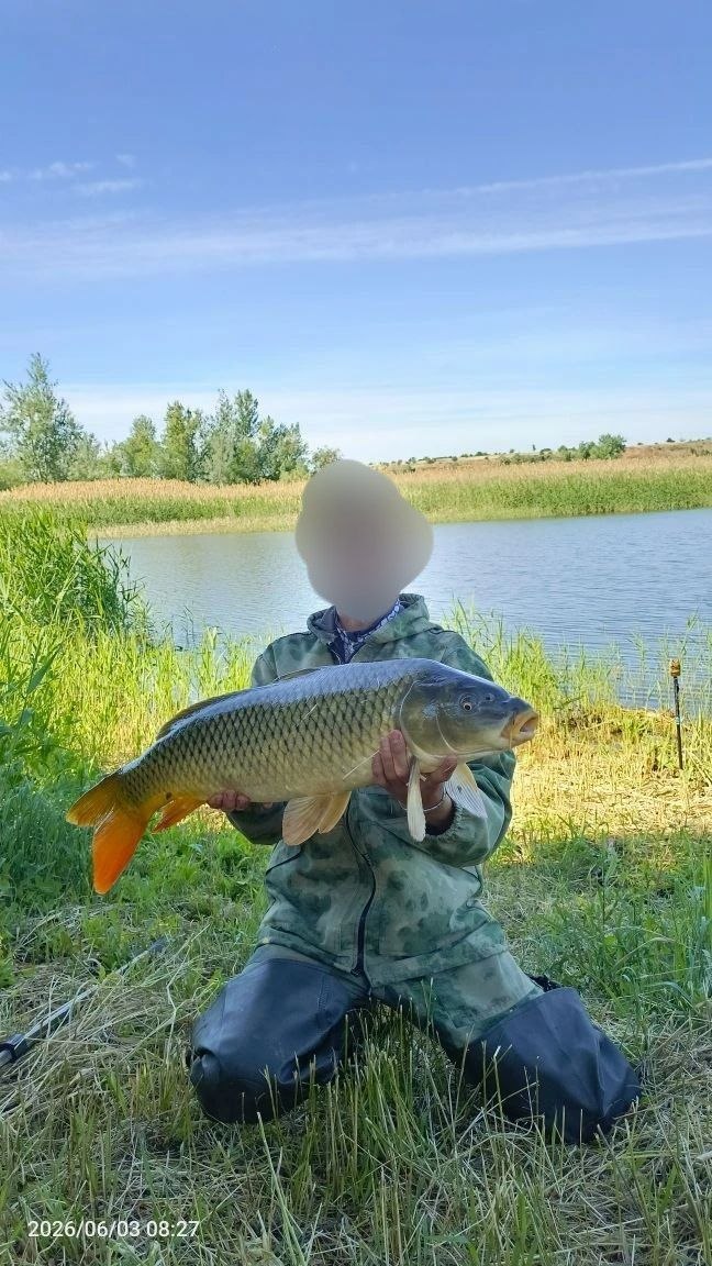 Утренний трофей на Северском Донце
