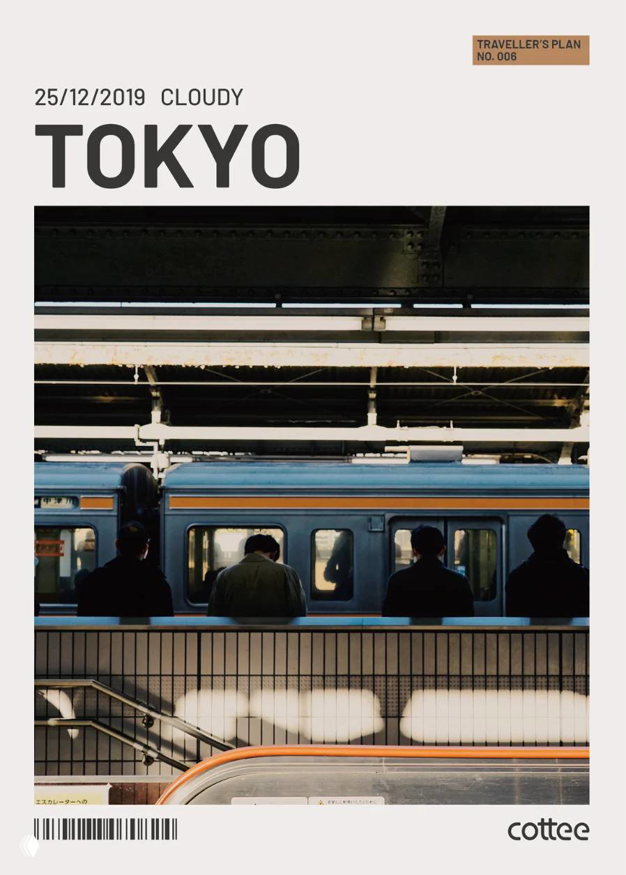 Второй сэмпл бренда — Cottee 006 Tokyo