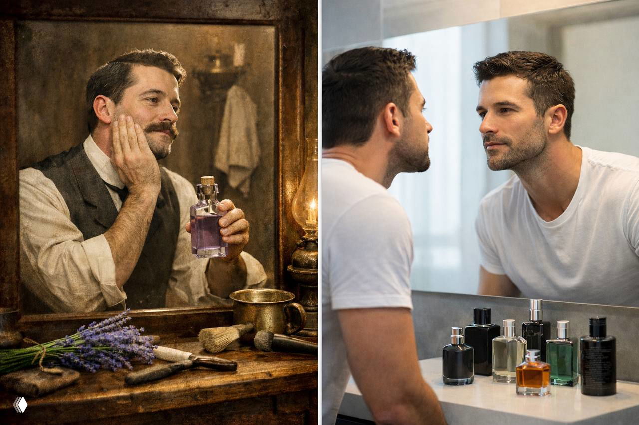 История мужской парфюмерии