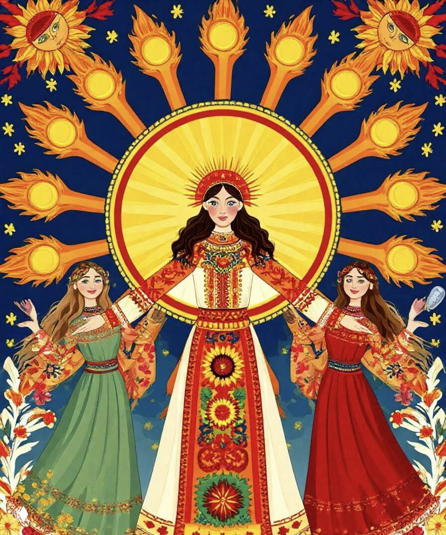 Арт‑мастерская на неделю Масленицы