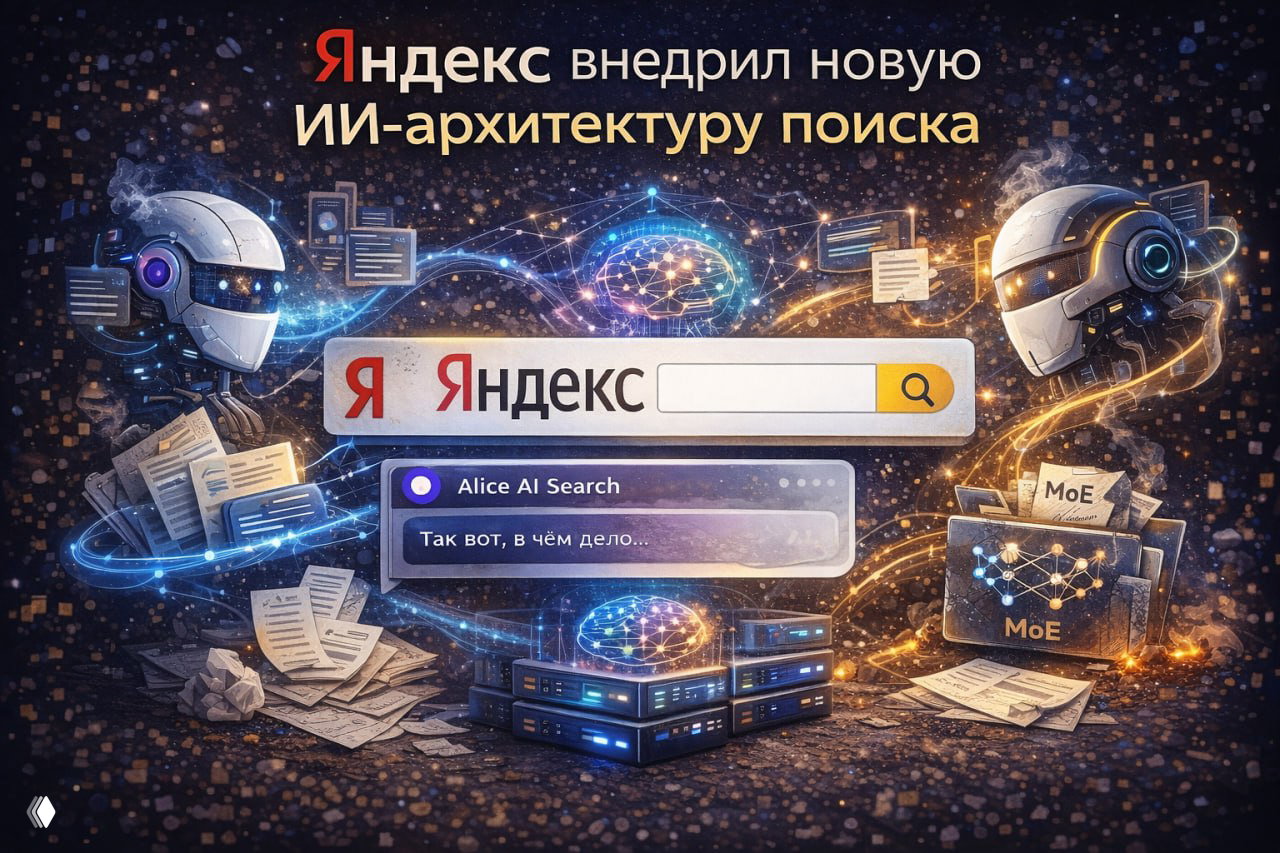 Яндекс внедрил новую ИИ-архитектуру поиска
