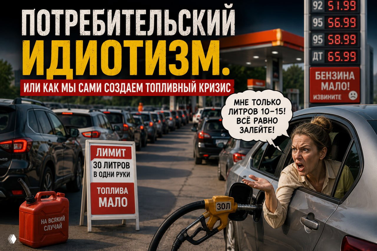 Потребительский идиотизм: топливный кризис своими руками