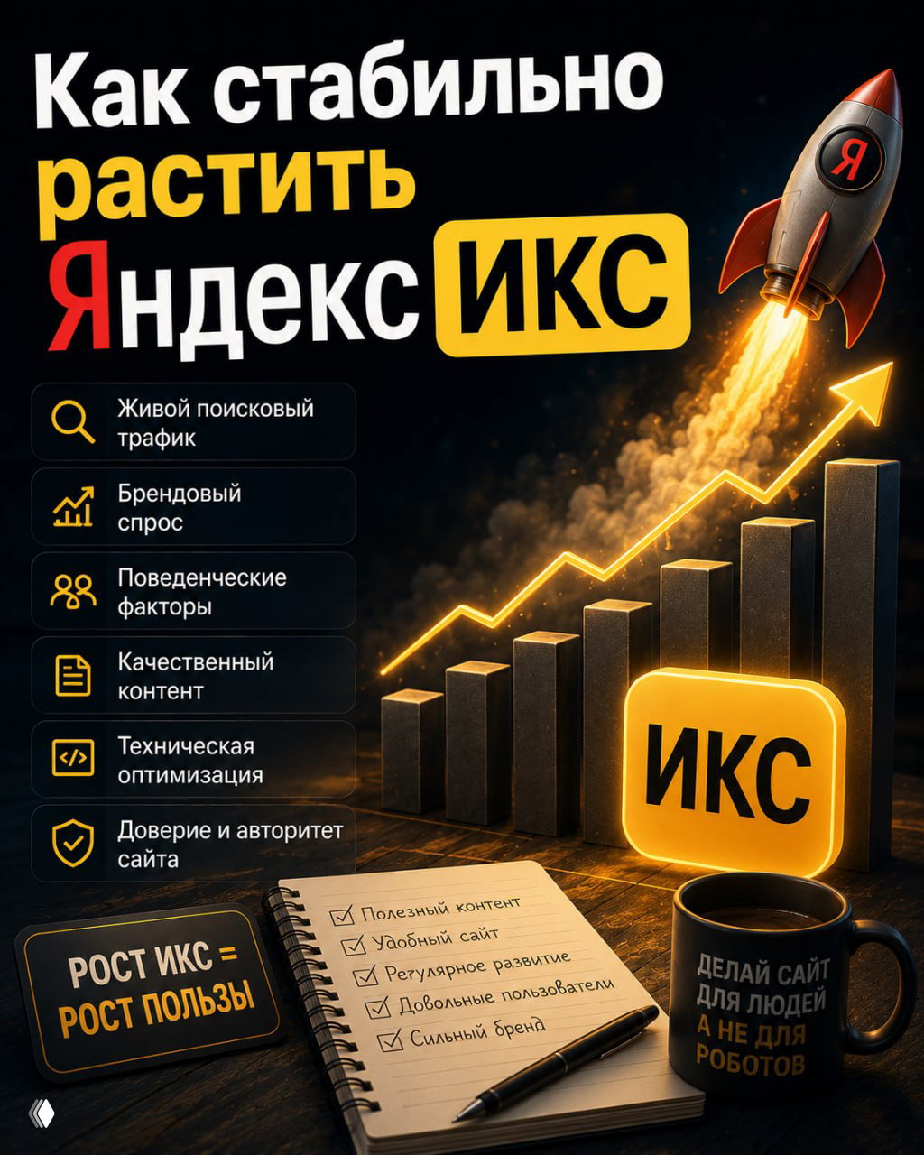 Как стабильно растить Яндекс ИКС