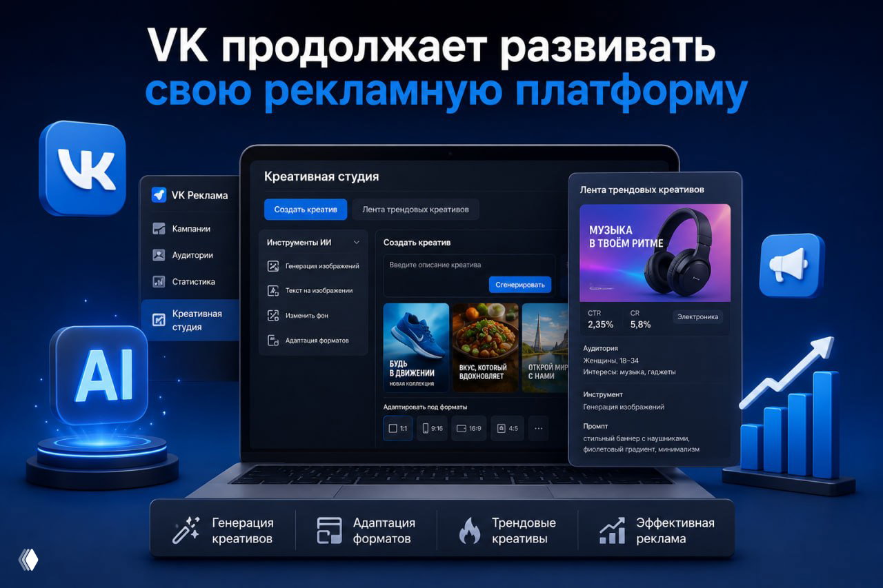 VK продолжает развивать свою рекламную платформу