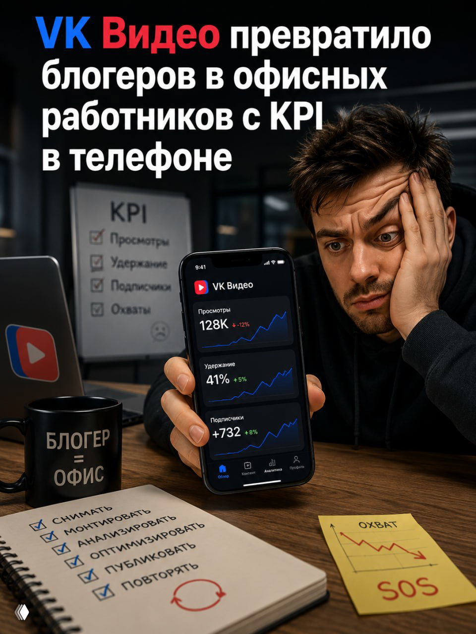 VK Видео превратило блогеров в офисных работников