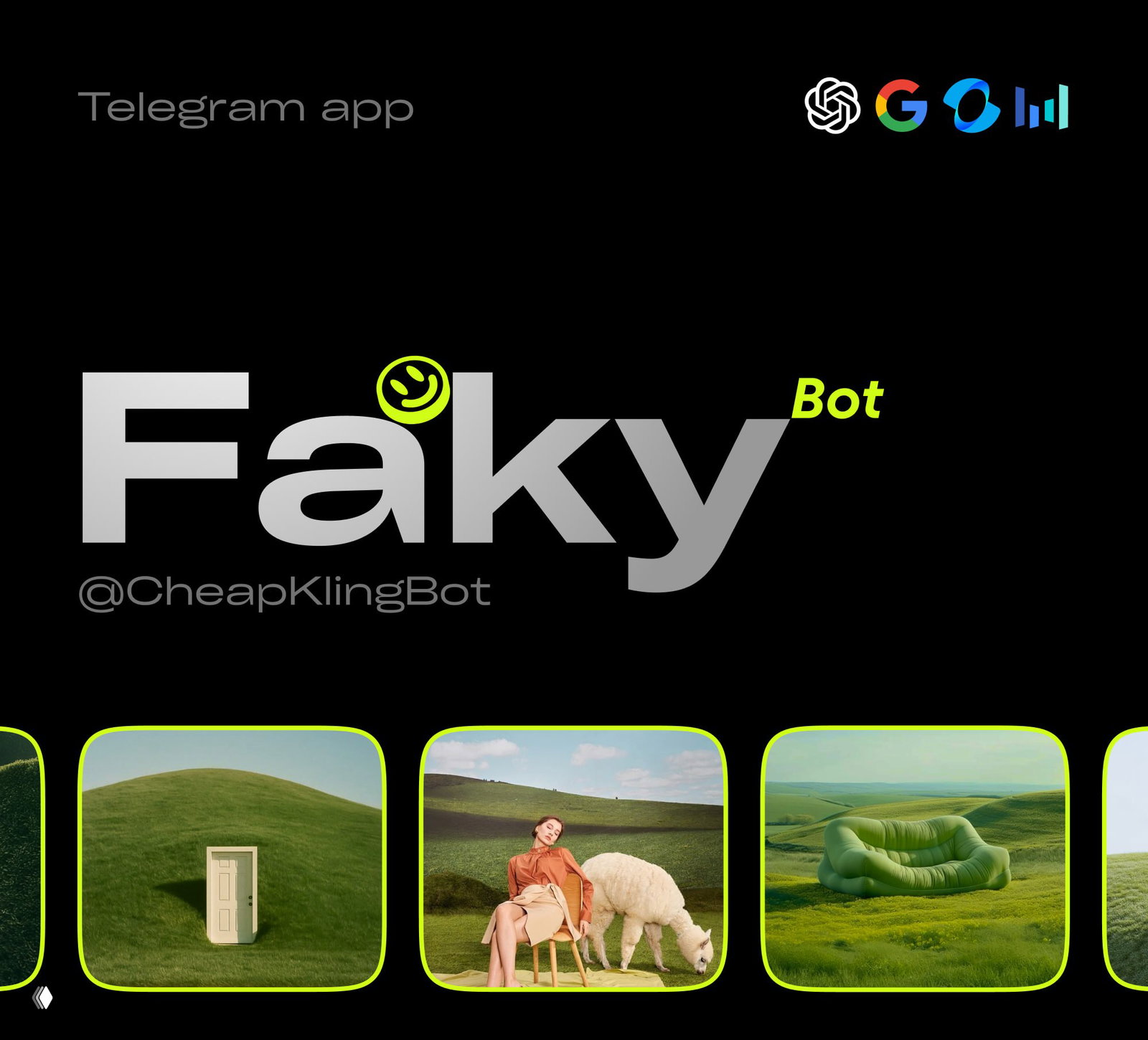 Faky app в Telegram (UPDATE)
