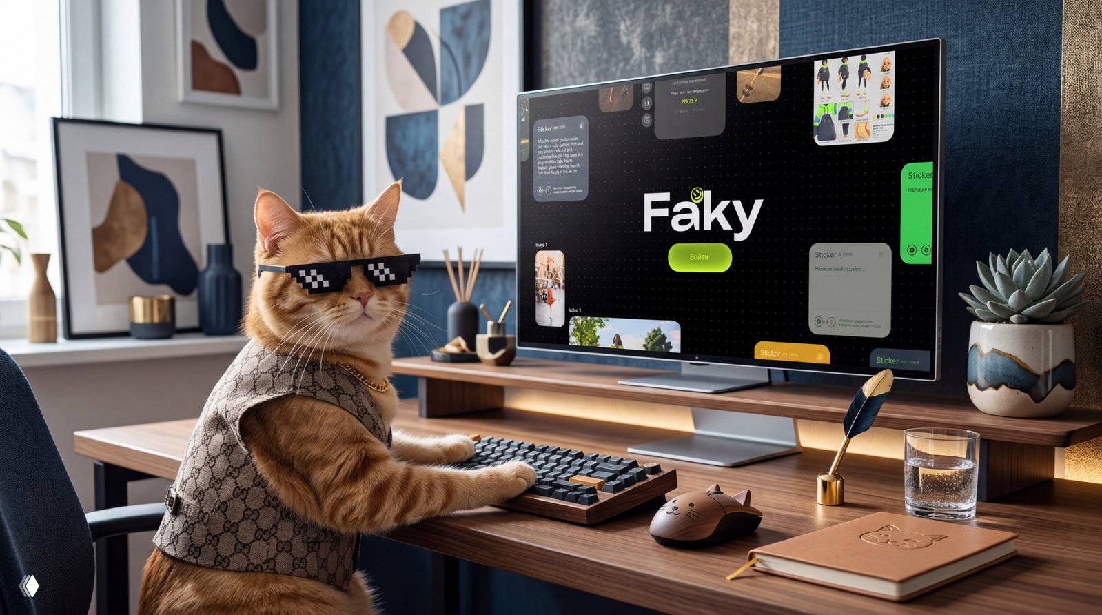 А я тут с обновлением Faky пришёл!