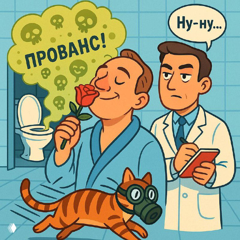 Свое «кака» не пахнет? А вот и нет!