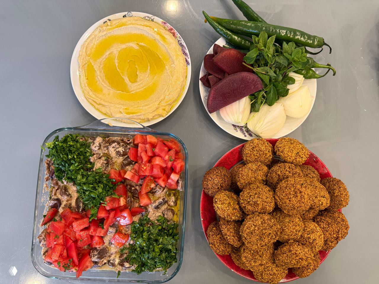 ФУЛЬ С ЙОГУРТОМ И ТАХИНИ