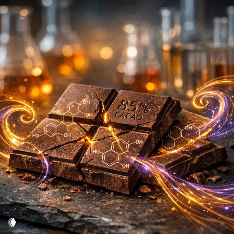 Тёмный шоколад: натуральный симбиотик