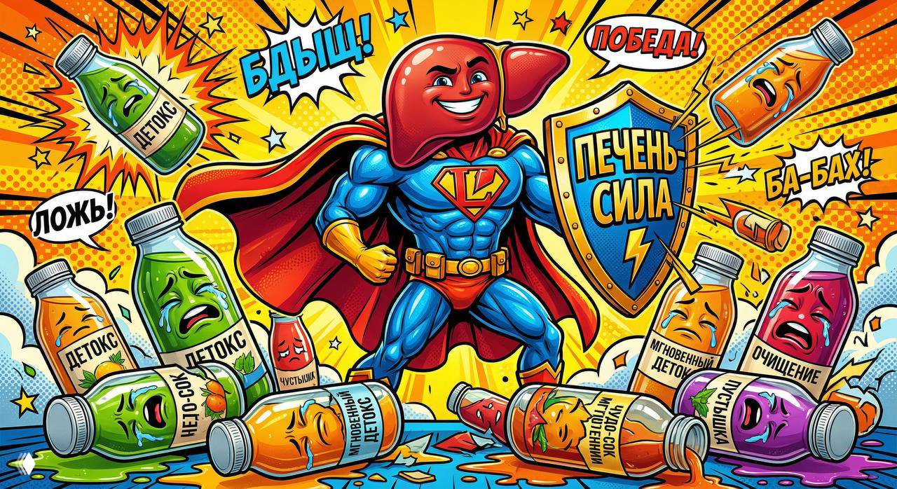 Детокс-соки: ваша печень хочет поговорить