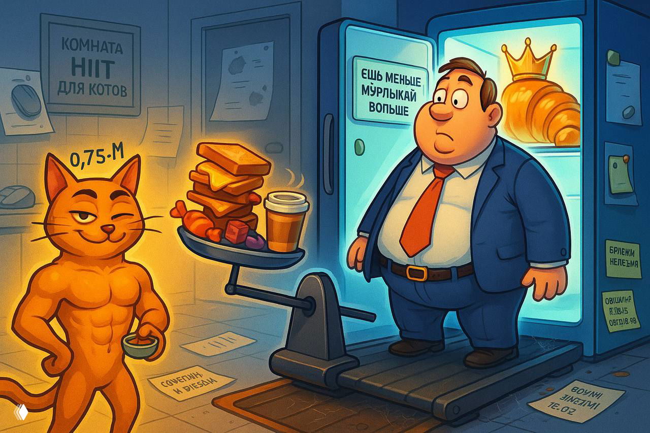 Хищник подоконника VS жертва холодильника