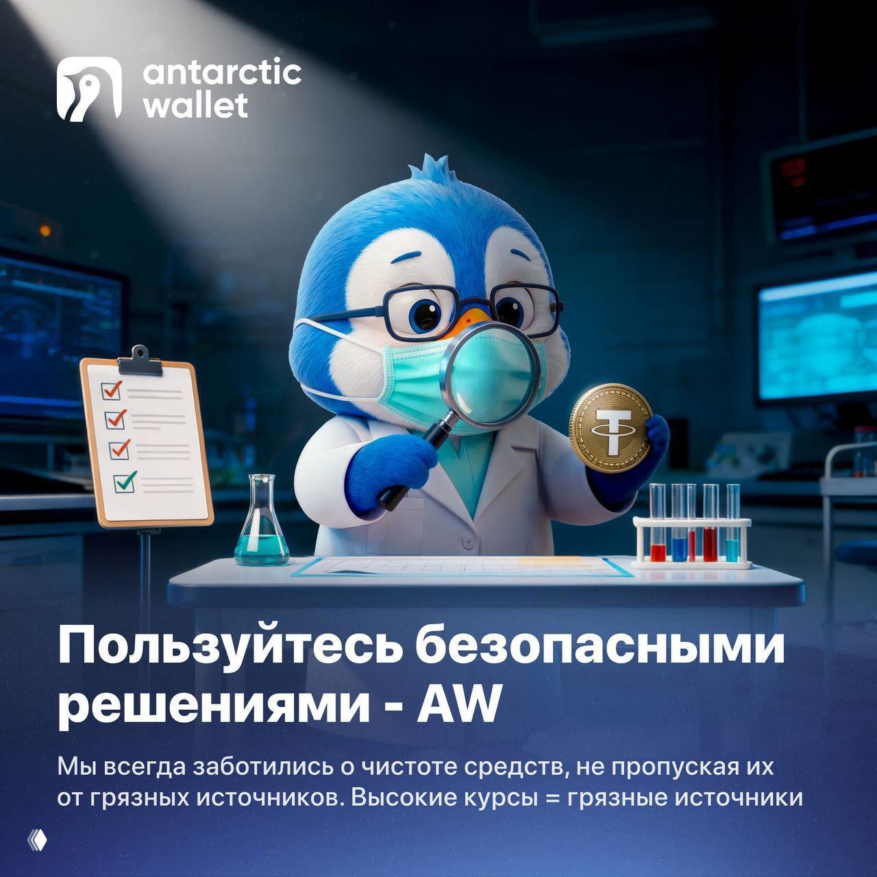 Чистота криптовалюты — залог успеха