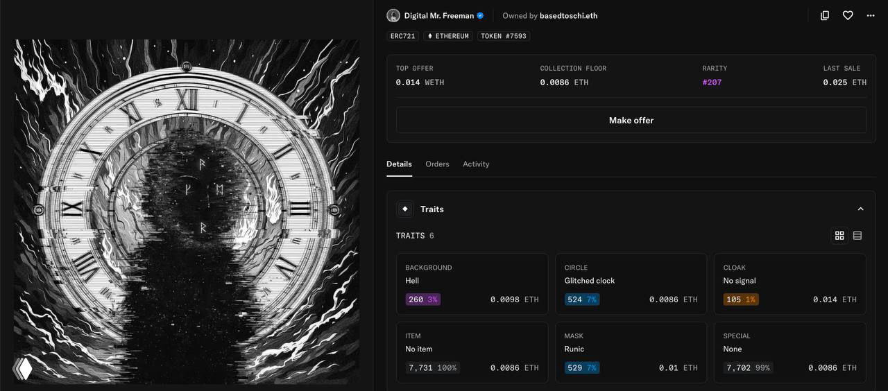 Digital Mr.Freeman – #4976