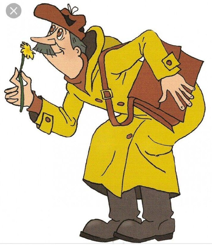 Я увидела почтальона!