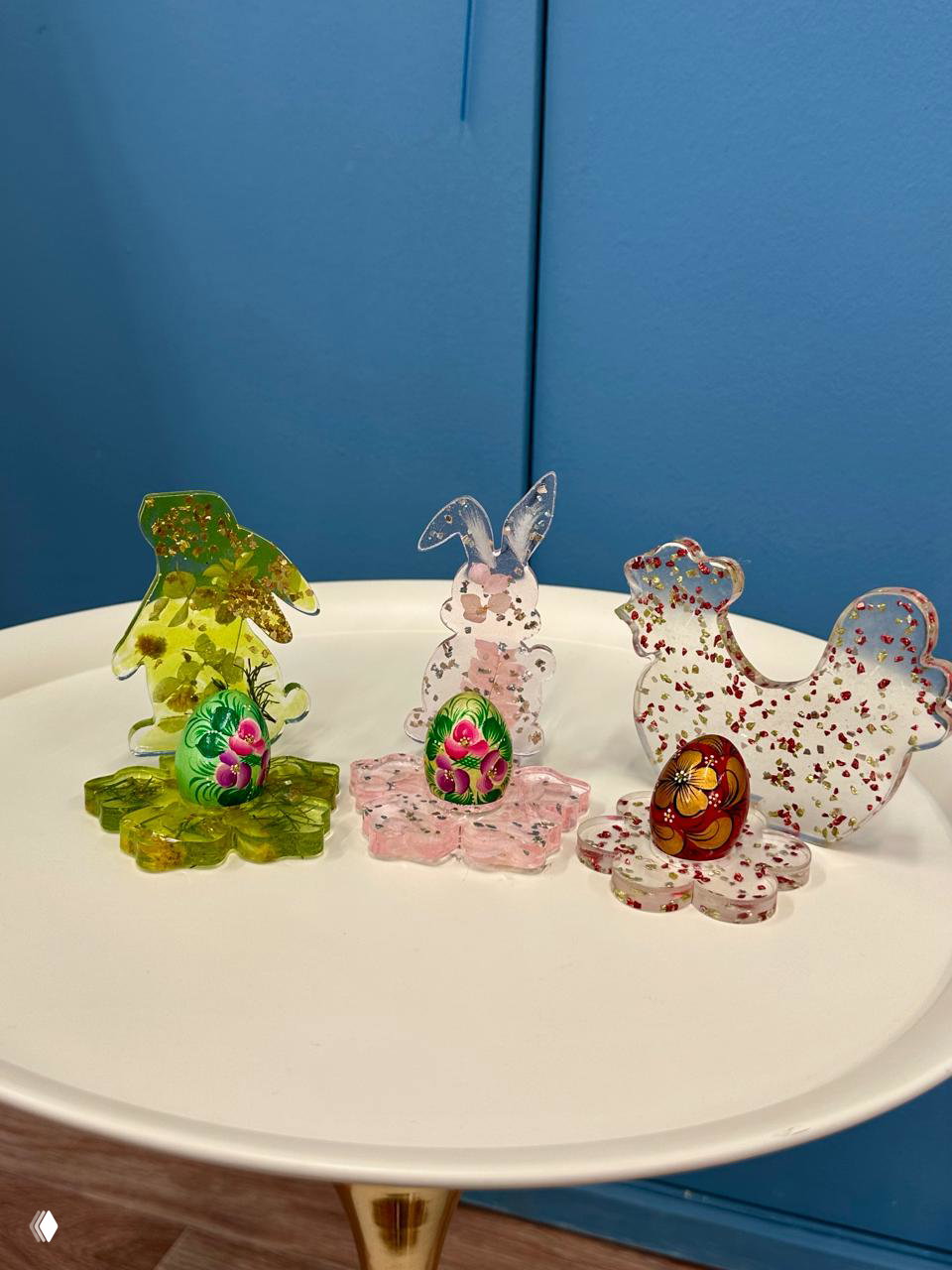 Пасхальный мастер‑класс — подставка из эпоксидной смолы