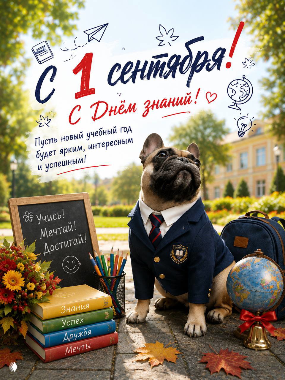 С 1 сентября — с Днём знаний!