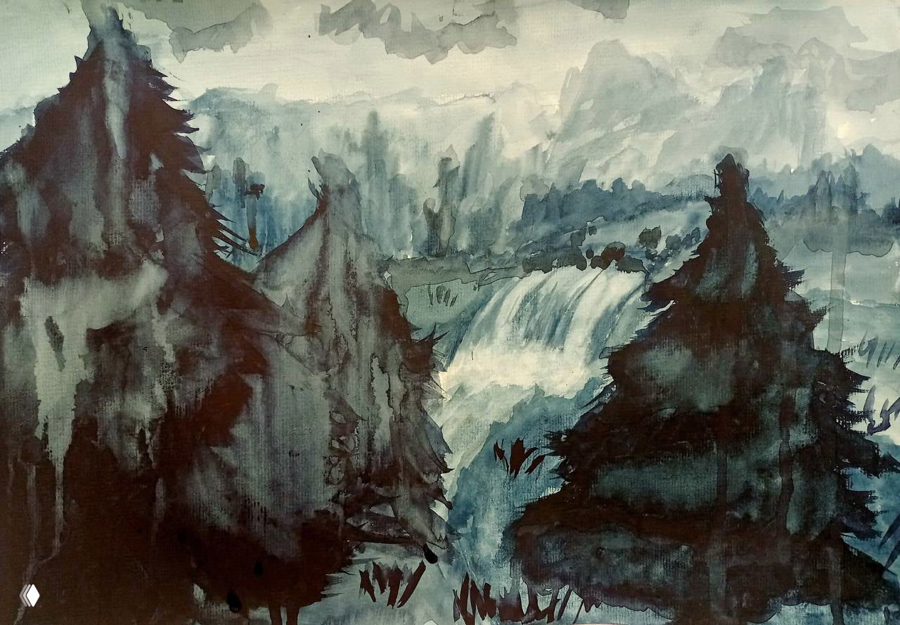 Молоко — кефир — сметана: консистенции акварели